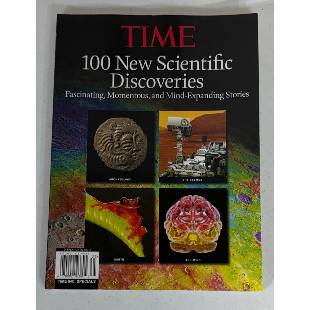 Time Magazine 100 New Scientific Discoveries 2012 Special Edition Science